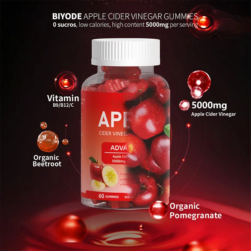 OEM Apple Cider Vinegar Gummies Main Ingredients