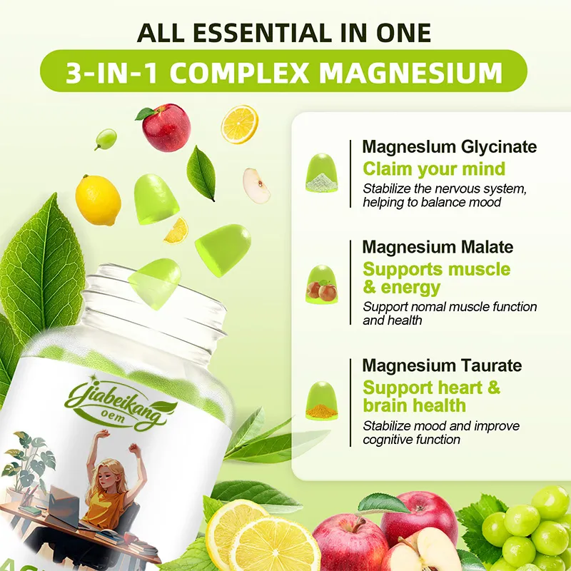 OEM Magnesium Gummies Ingredients