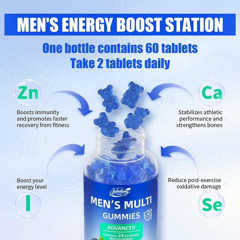 OEM Men's Multivitamin Gummies Use