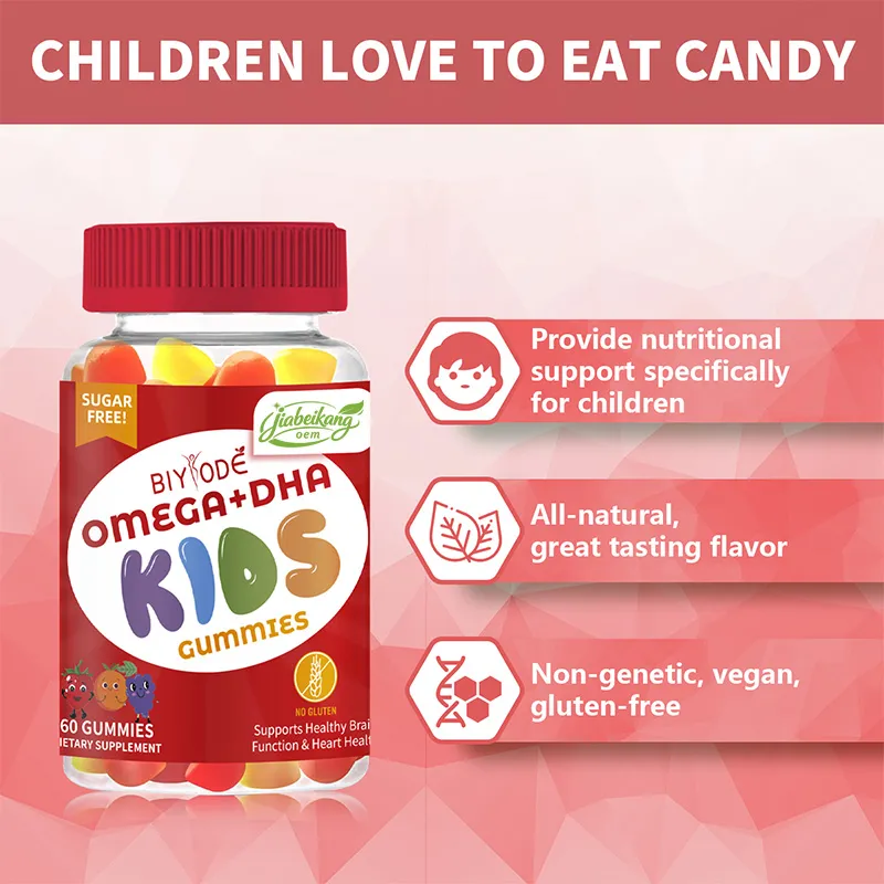 OEM Omega 3 Kids Gummies Benefits