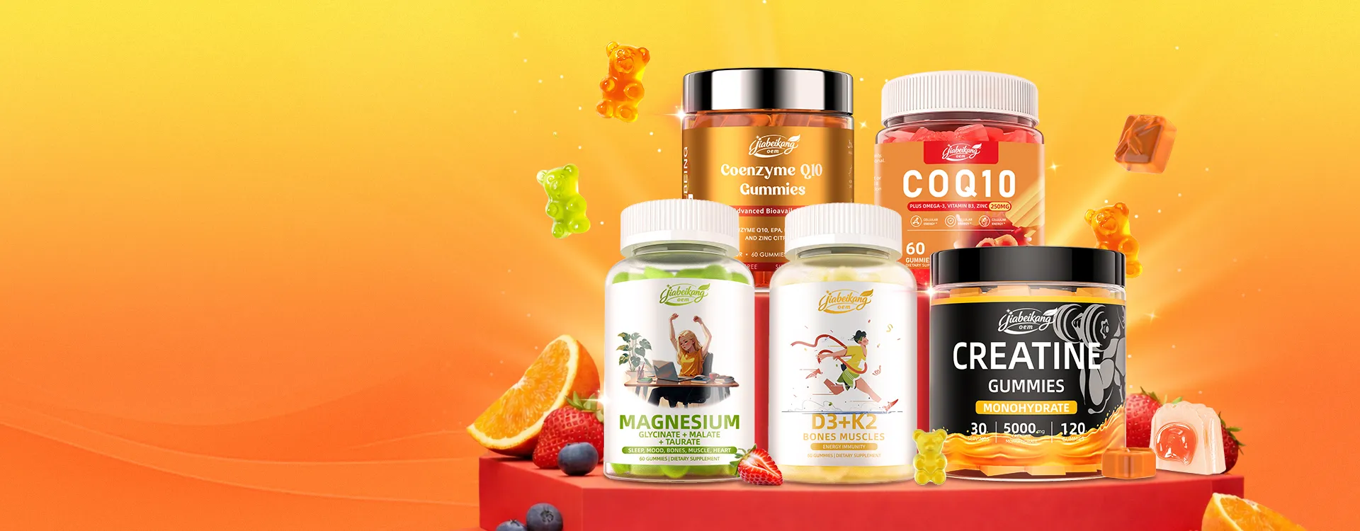 private label creatine gummies