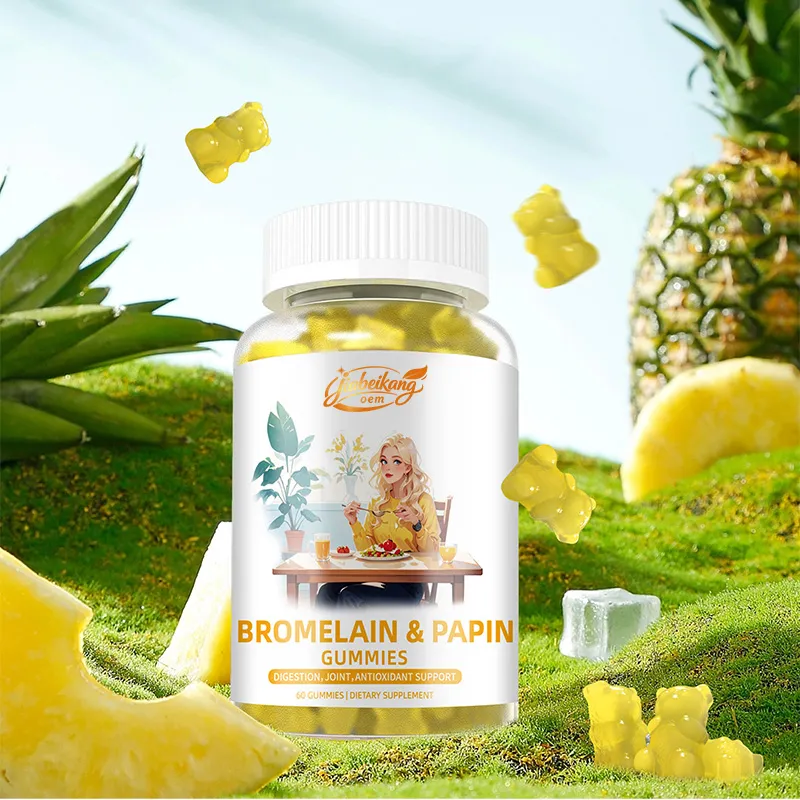 OEM Bromelain Gummies Supplement Strength