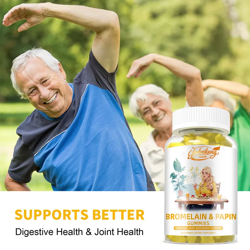OEM Bromelain Gummies Supplement Taste