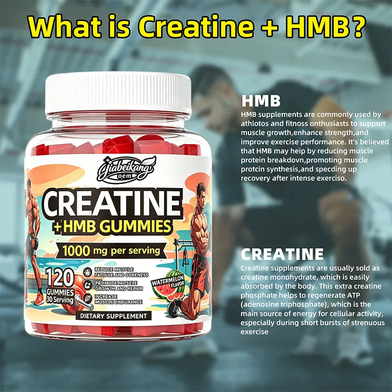 OEM Creatine HMB Gummies Supplier Ingredients