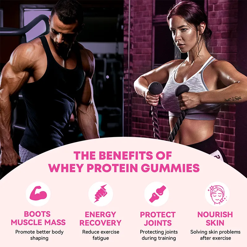 OEM Protein Gummies Manufacturer Benefits