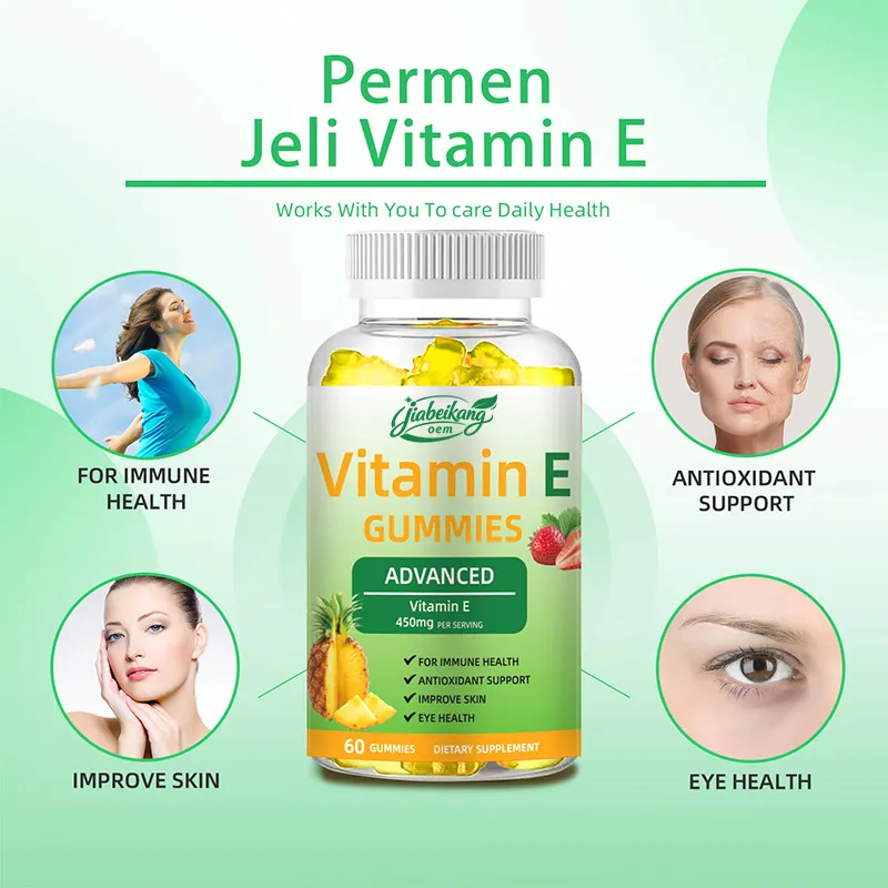 OEM Vitamin E Gummies Manufacturer Ingredients