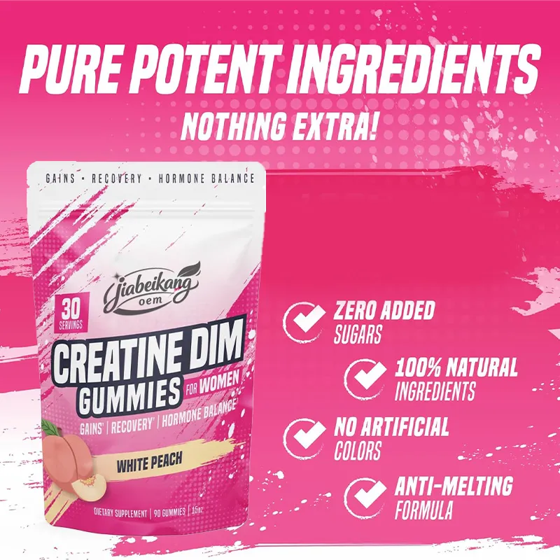 OEM Women Creatine Gummies Supplier Advantages