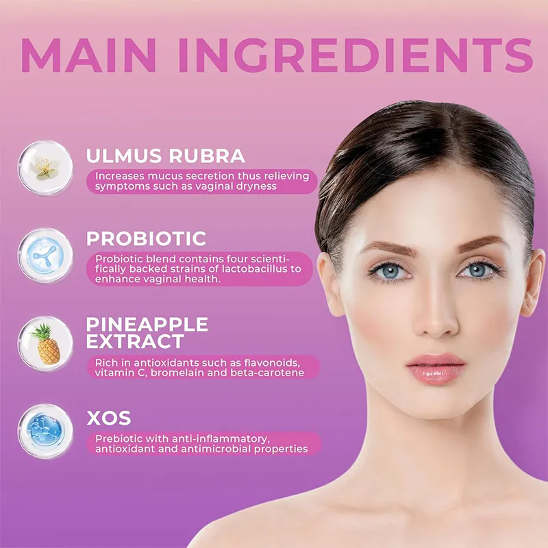 OEM Women Probiotic Gummies Functions